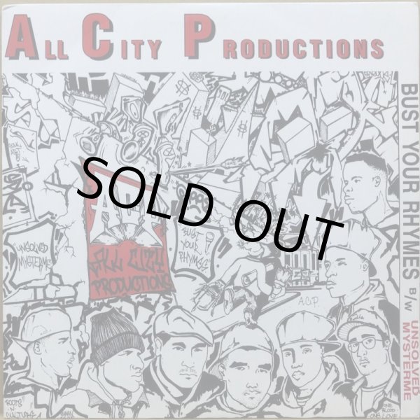 画像1: ALL CITY PRODUCTIONS / BUST YOUR RHYMES (RE) (1)
