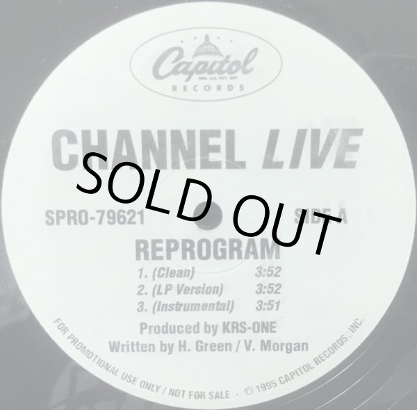画像1: CHANNEL LIVE / REPROGRAM (REMIX PROMO) (1)
