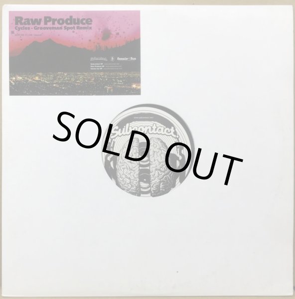 画像1: RAW PRODUCE / CYCLES -GROOVEMAN SPOT REMIX- (2nd PRESS) (1)
