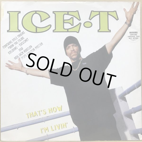 画像1: ICE-T / THAT'S HOW I'M LIVIN' (UK) (1)