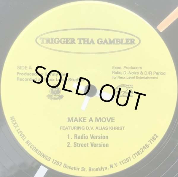 画像1: TRIGGER THA GAMBLER / MAKE A MOVE (1)
