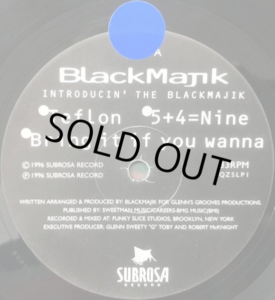 画像2: BLACKMAJIK / INTRODUCIN' THE BLACKMAJIK (2)