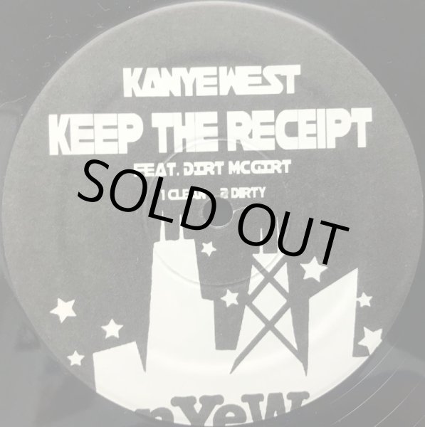 画像1: KANYE WEST / KEEP THE RECEIPT (1)