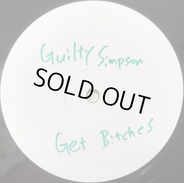 画像1: GUILTY SIMPSON / GETTING BITCHES (PROMO) (1)
