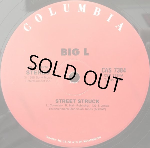 画像1: BIG L / STREET STRUCK (RE) (1)