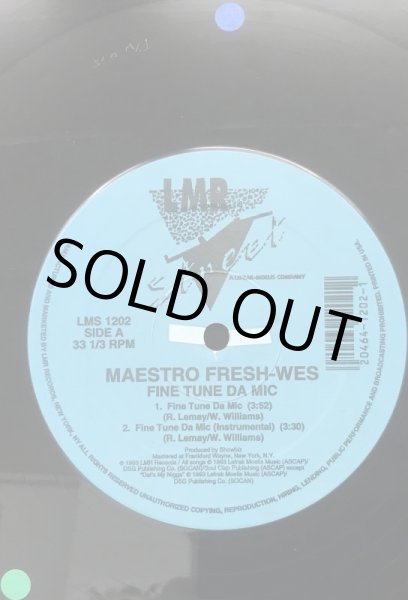 画像2: MAESTRO FRESH-WES / FINE TUNE DA MIC (2)