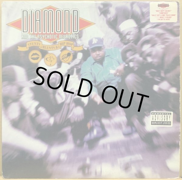 画像1: DIAMOND AND THE PSYCHOTIC NEUROTICS / STUNTS, BLUNTS, & HIP HOP (RE) (1)