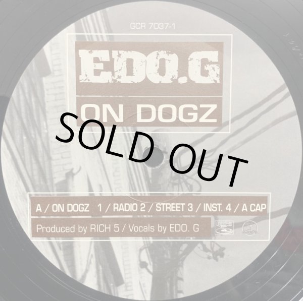 画像1: EDO.G / ON DOGZ (1)