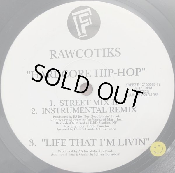 画像2: RAWCOTIKS / HARDCORE HIP-HOP (2)