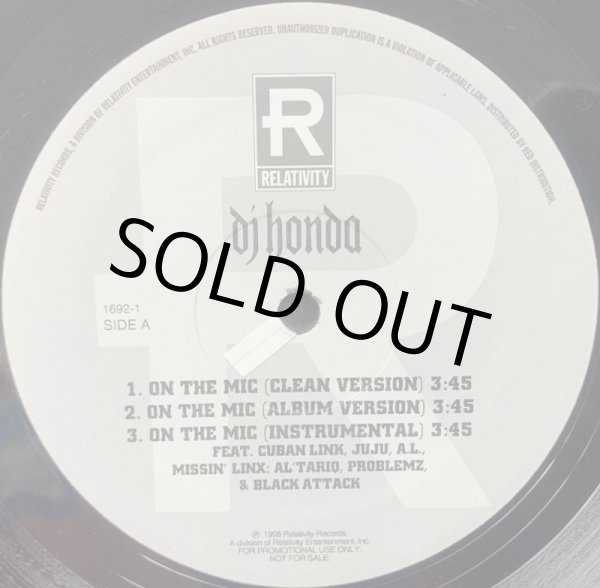画像2: DJ HONDA / ON THE MIC (2)