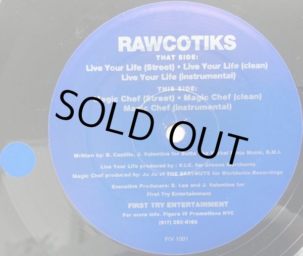 画像2: RAWCOTIKS / LIVE YOUR LIFE (2)