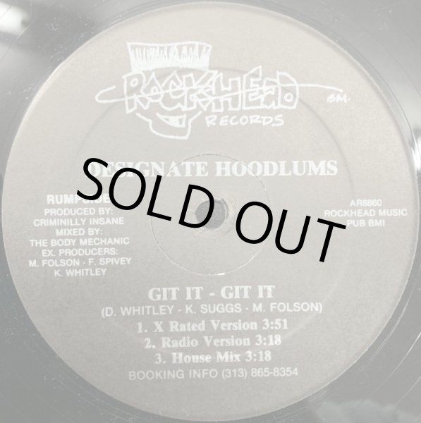画像1: DESIGNATE HOODLUMS / GIT IT - GIT IT (1)