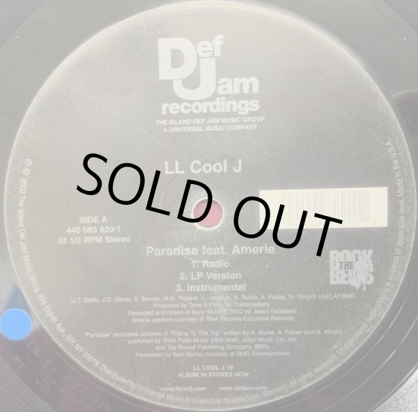 画像2: LL COOL J / PARADISE (2)