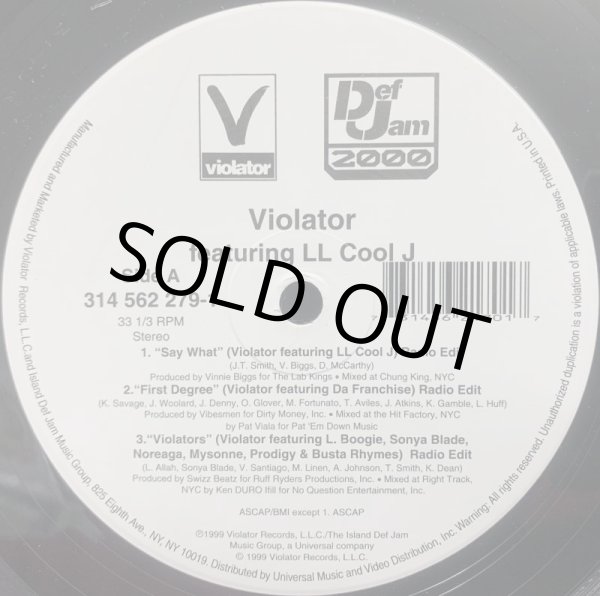 画像1: VIOLATOR / SAY WHAT (1)