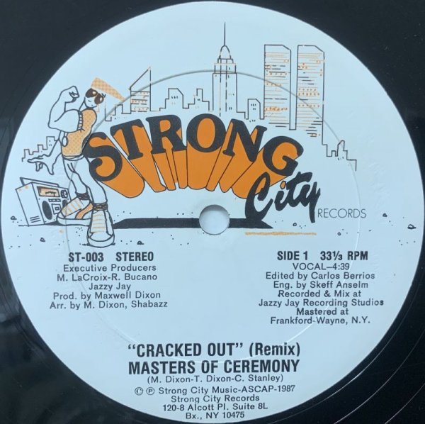 画像1: MASTERS OF CEREMONY / CRACKED OUT (REMIX) (1)