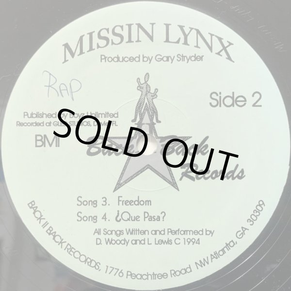 画像2: MISSIN LYNX / STRAIGHT G'Z (2)