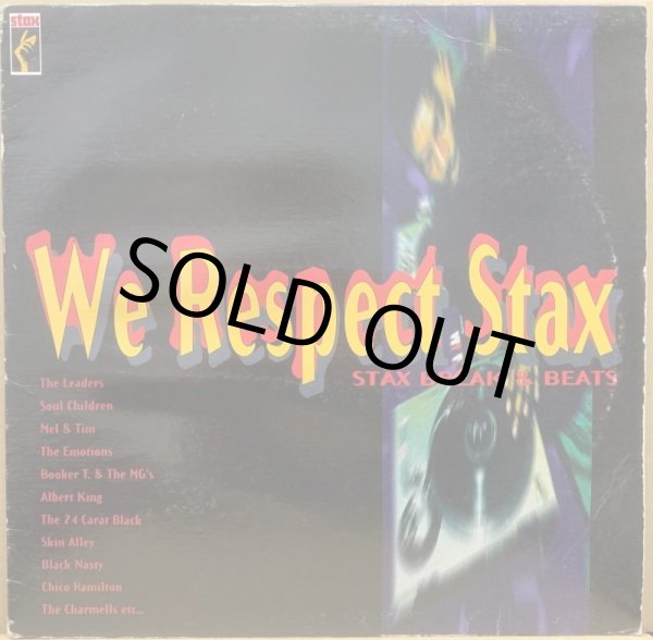 画像1: V.A. / WE RESPECT STAX -STAX BREAK & BEATS- (1)