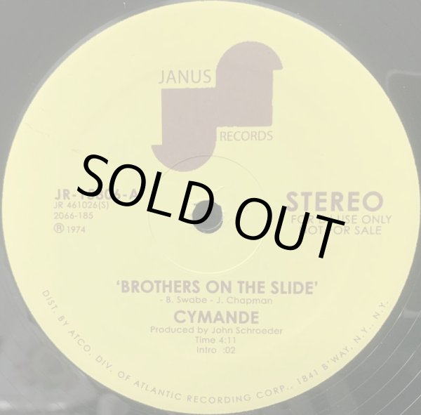 画像1: CYMANDE / BROTHERS ON THE SLIDE (RE) (1)
