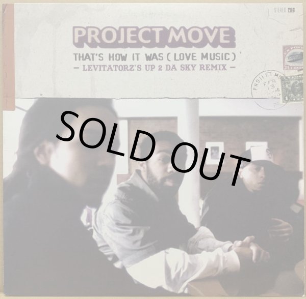 画像1: PROJECT MOVE / THAT'S HOW IT WAS -LOVE MUSIC- REMIX (1)
