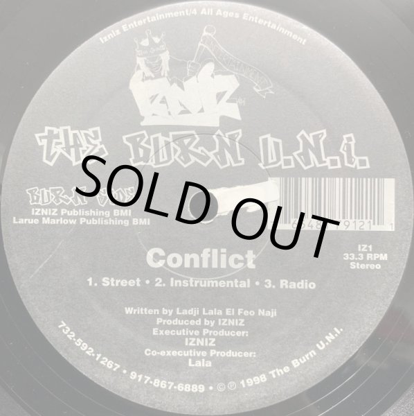 画像1: BURN U.N.I. / CONFLICT (1)
