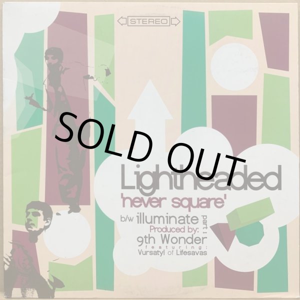 画像1: LIGHTHEADED / NEVER SQUARE (1)