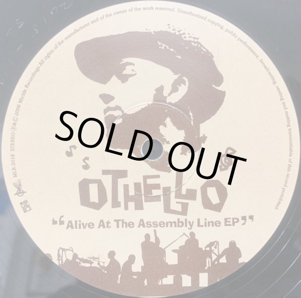 画像1: OTHELLO / ALIVE AT THE ASSEMBLY LINE EP (1)