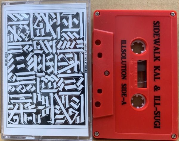 画像1: ILL-SUGI & SIDEWALK KAL / ILL SOLUTION (CASSETTE) (1)