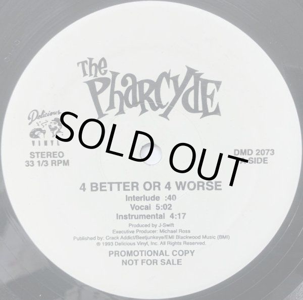 画像1: PHARCYDE, THE / 4 BETTER OR 4 WORSE (RE) (1)