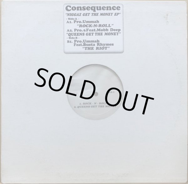 画像1: CONSEQUENCE / NIGGAZ GET THE MONEY EP (1)