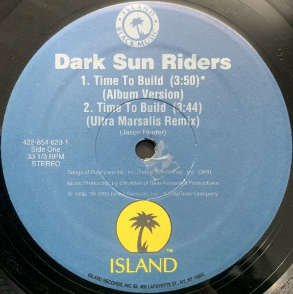 画像2: DARK SUN RIDERS / TIME TO BUILD (2)