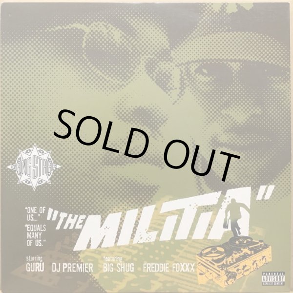 画像1: GANG STARR / THE MILITIA (1)