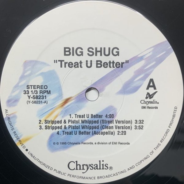 画像1: BIG SHUG / TREAT U BETTER (1)