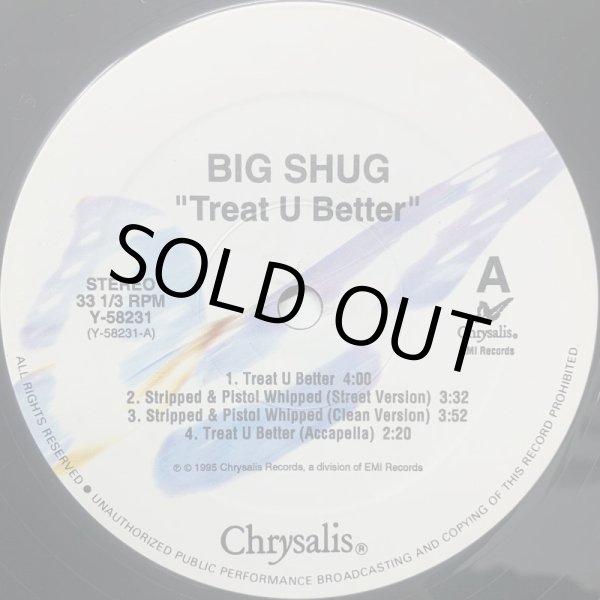 画像1: BIG SHUG / TREAT U BETTER (1)