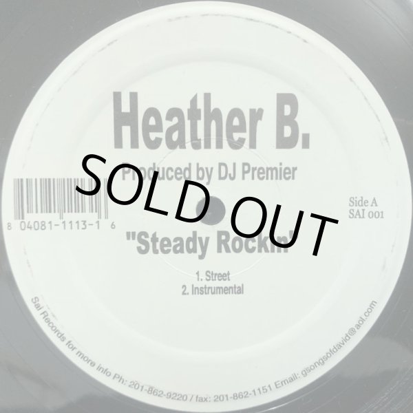 画像1: HEATHER B. / STEADY ROCKIN (1)