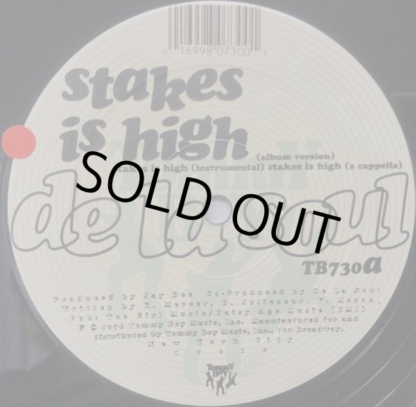 画像2: DE LA SOUL / STAKES IS HIGH (2)