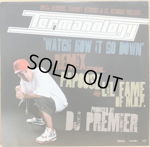 画像1: TERMANOLOGY / WATCH HOW IT GO DOWN REMIX (1)