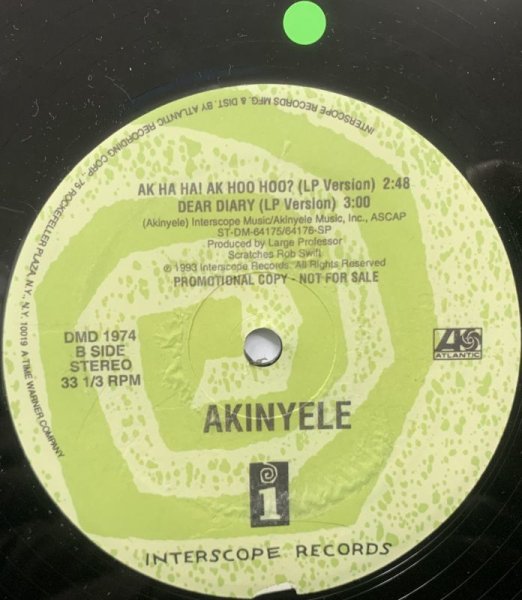 画像2: AKINYELE / AK HA HA! AK HOO HOO? (RE) (2)