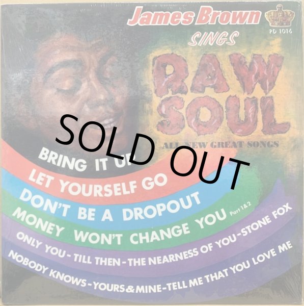 画像1: JAMES BROWN / RAW SOUL (RE) (1)