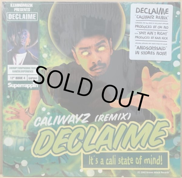 画像1: DECLAIME / CALIWAYZ (REMIX) (1)