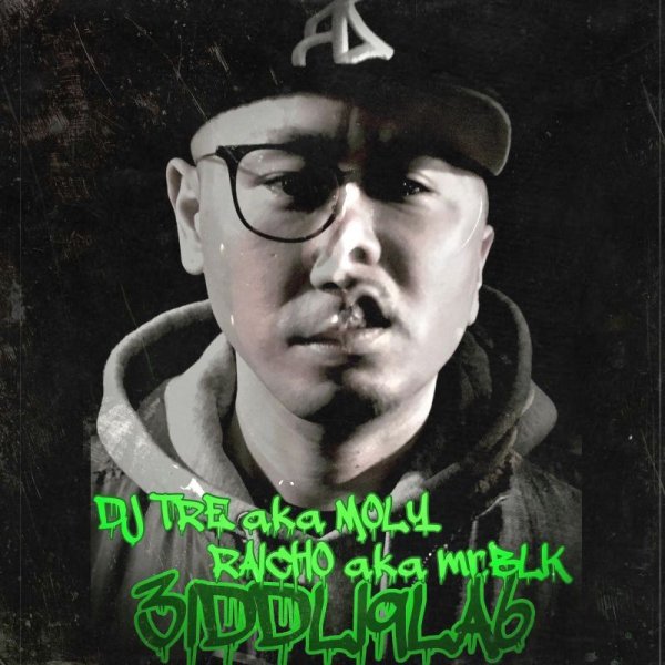 画像1: RAICHO a.k.a MR BLK・DJ TRE a.k.a MOLY / 3IDDLI9LA6 (1)