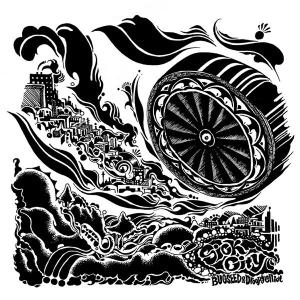 画像1: BUGSEED & DROOPYELLIOT / SICK CITY (7") (1)