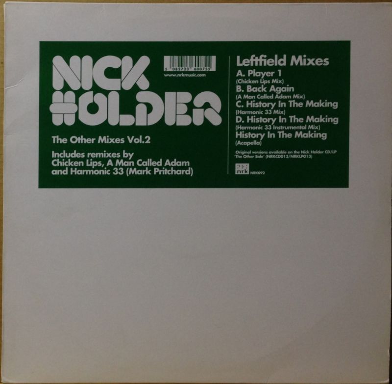 NICK HOLDER / THE OTHER MIXES VOL.2 (LEFTFIELD MIXES)