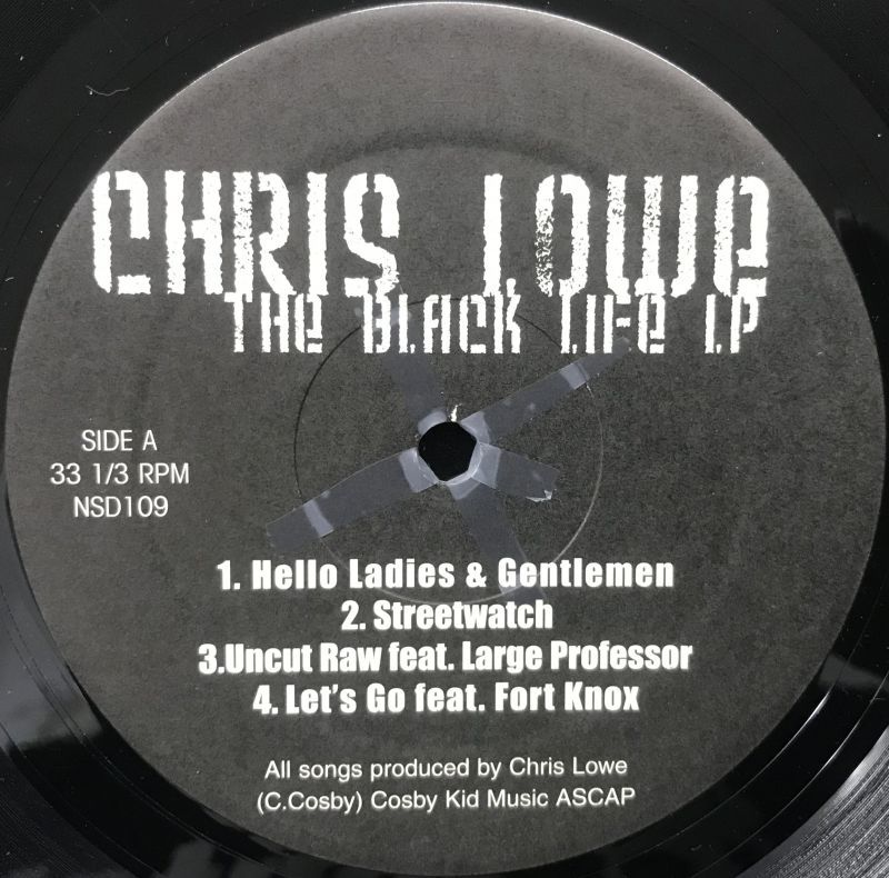 CHRIS LOWE / THE BLACK LIFE LP