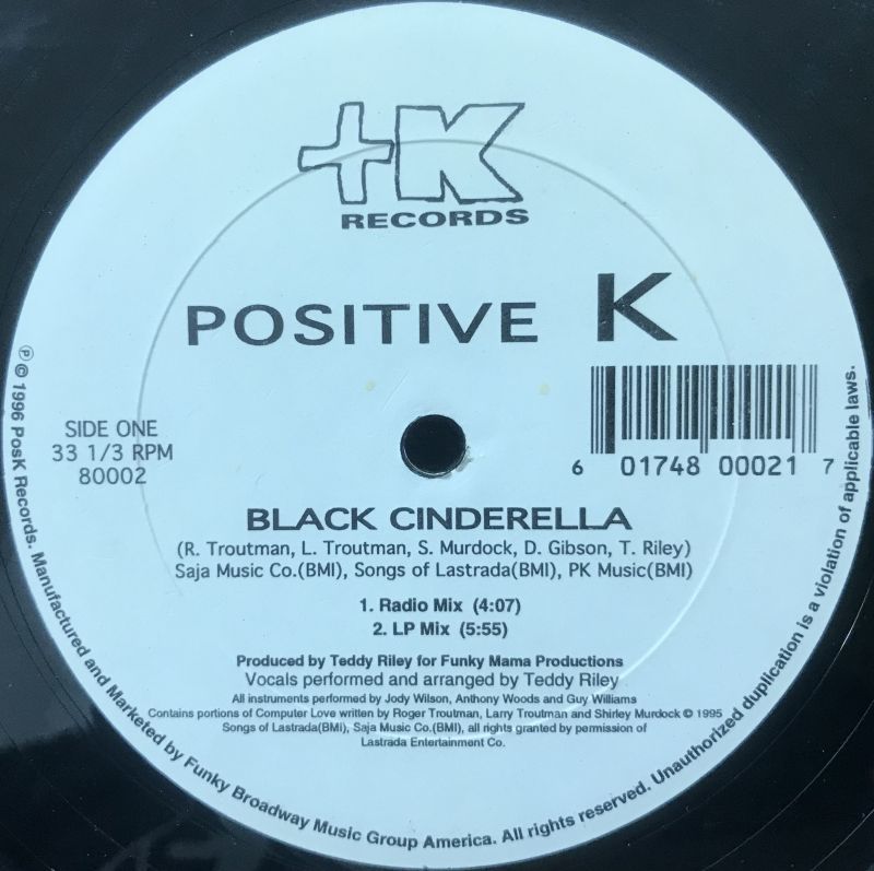 POSITIVE K / BLACK CINDERELLA