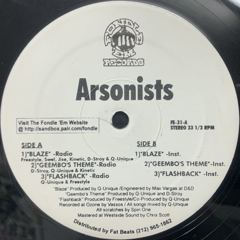 ARSONISTS / BLAZE