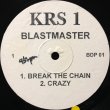 画像1: KRS 1 BLASTMASTER (BIG JOE KRUSH) /  BREAK THE CHAIN (BOOTLEG) (1)