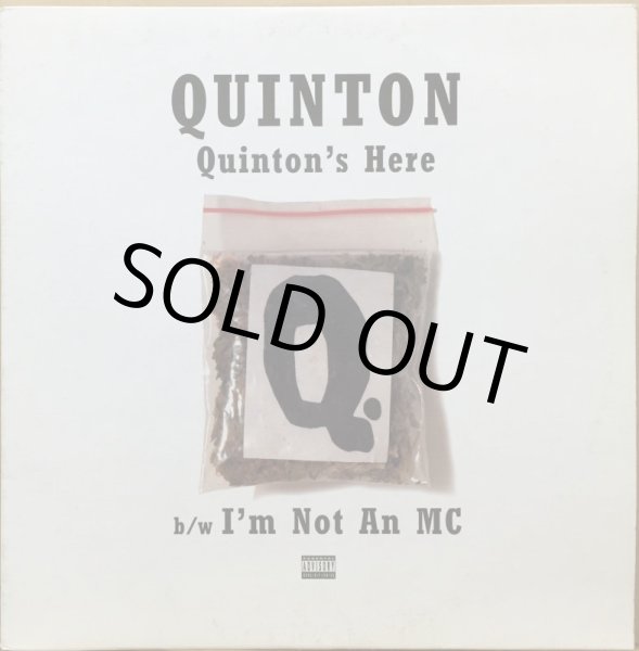 画像1: QUINTON / QUINTON'S HERE (1)