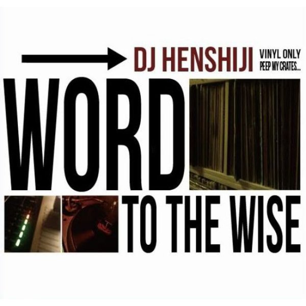 画像1: DJ HENSHIJI / WORD TO THE WISE (1)