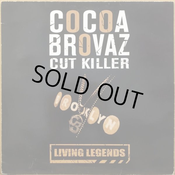 画像1: COCOA BROVAZ & CUT KILLER / LIVING LEGENDS (1)