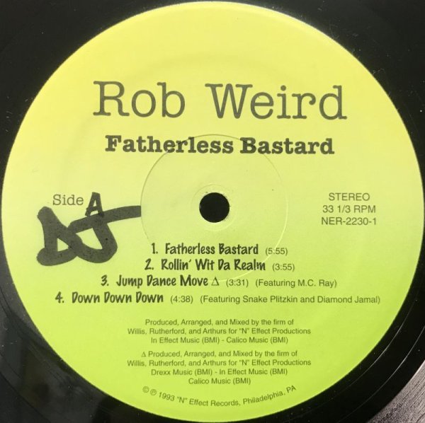 画像1: ROB WEIRD / FATHERLESS BASTARD (1)